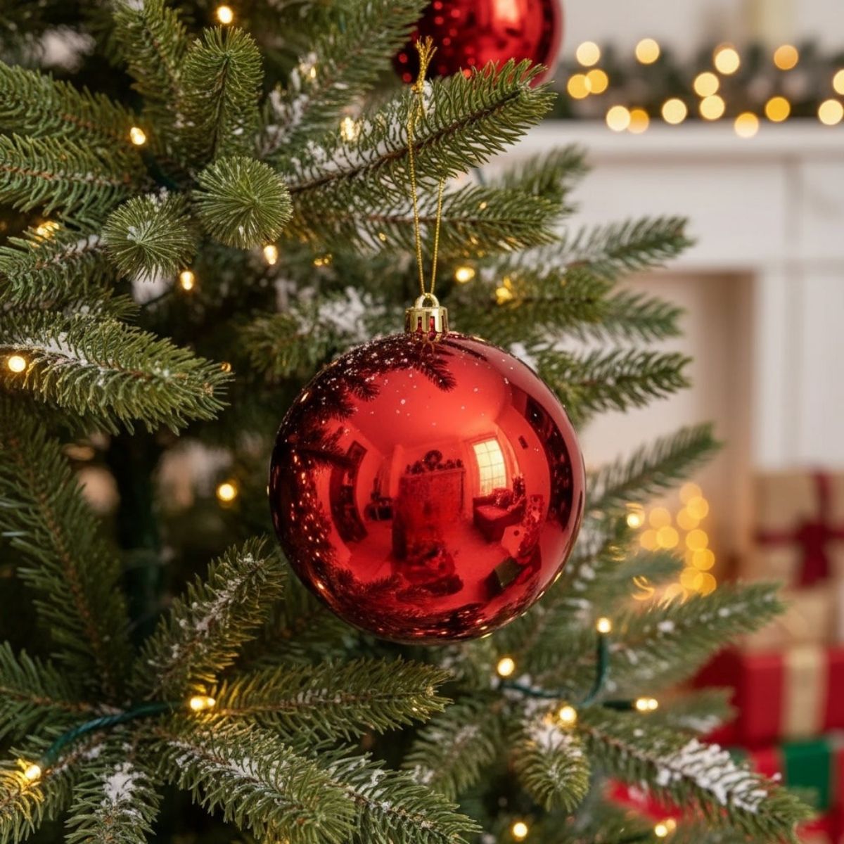 Bola De Natal Grande 15cm Gigante Lisa Enfeite Natalino Decoração Árvore de Natal