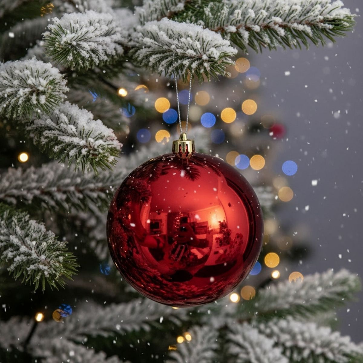 Bola De Natal Grande 15cm Gigante Lisa Enfeite Natalino Decoração Árvore de Natal