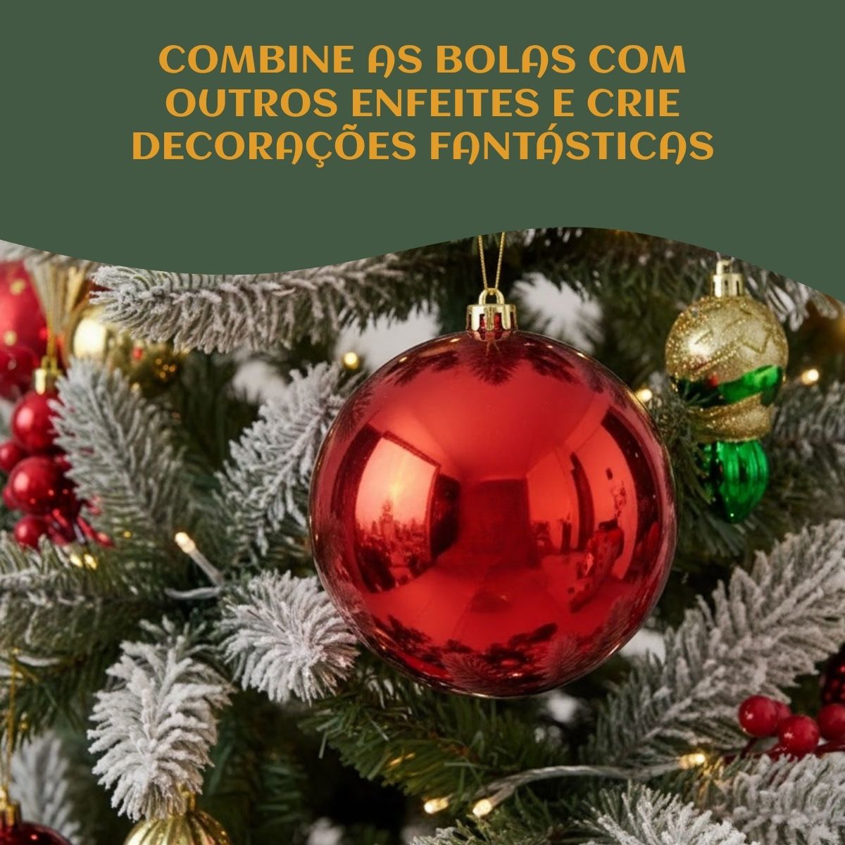 Bola De Natal Grande 15cm Gigante Lisa Enfeite Natalino Decoração Árvore de Natal