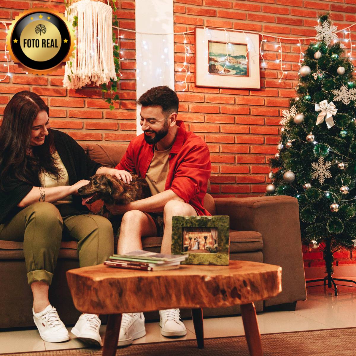 Árvore De Natal Pompom 577 Galhos 2.10m Luxo Grande Cheia Verde Mesclado