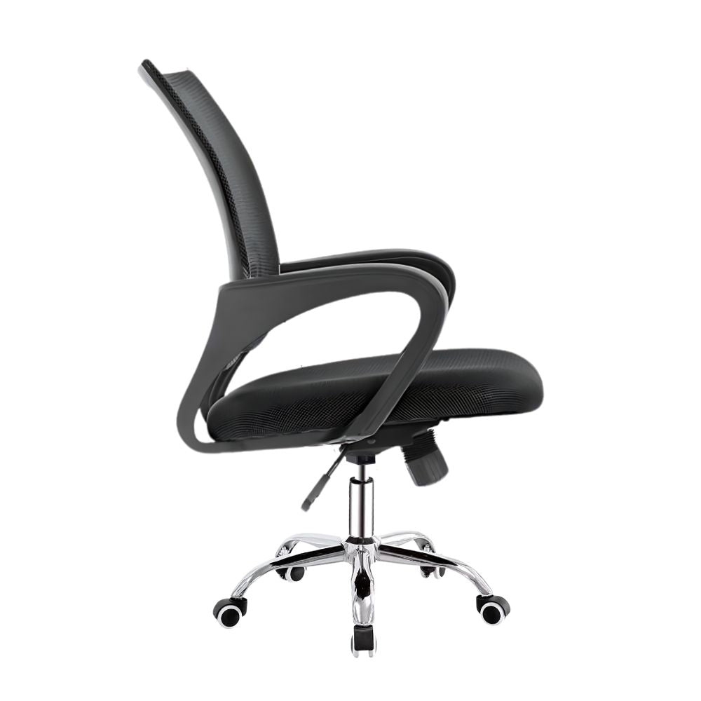 Cadeira De Escritório Ergonômica B33 Luvinco Estofado Mesh Braço Executivo Giratória Ajustável