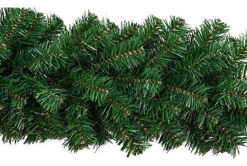 Festão Aramado Grosso 300 Galhos 270cm Natal Cheio Verde LuvinCo