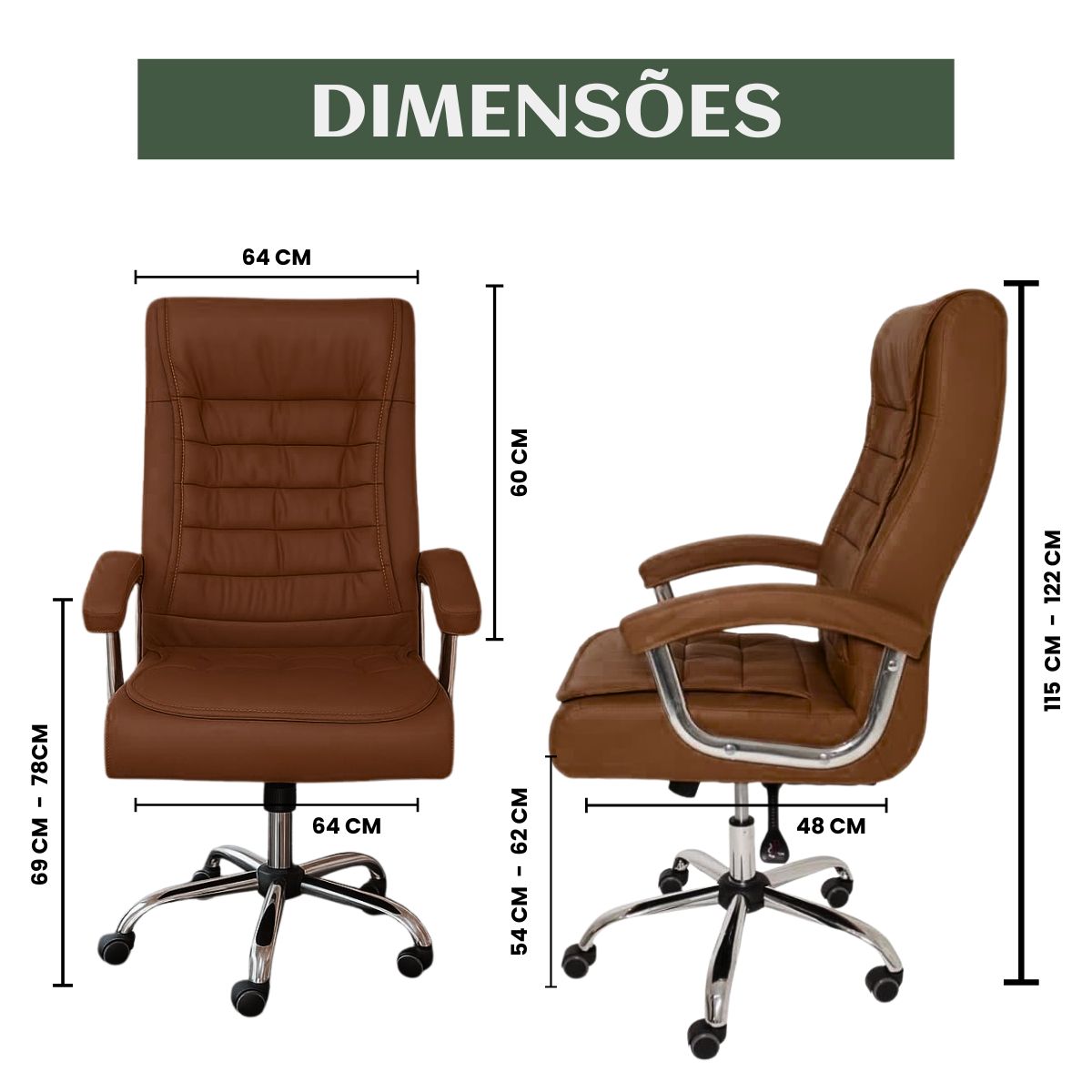 Cadeira De Escritório Miami Preta Presidente Ergonômica Tecnológica Com 42 Molas Ensacadas Revestimento Pillow Top LuvinCo