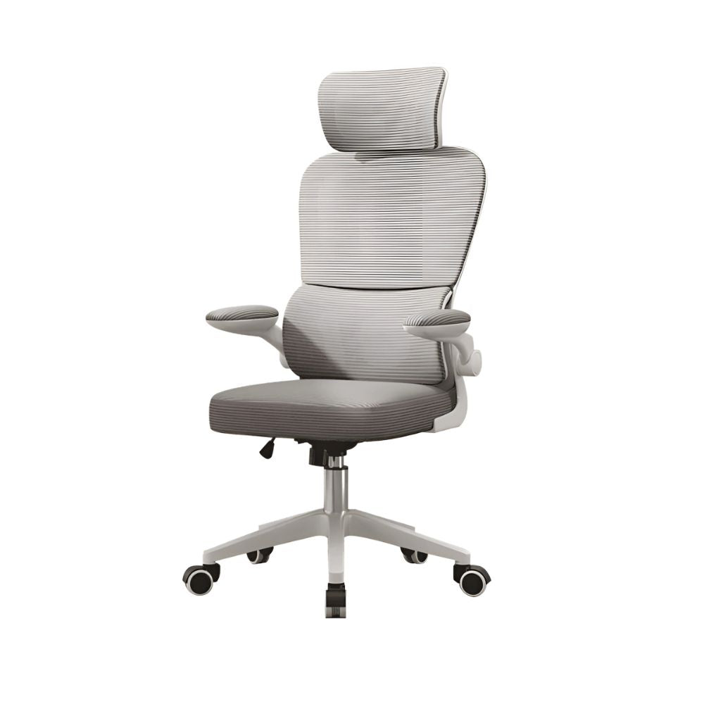 Cadeira Escritório Ergonômica Genebra B500 e G500 Luvinco com Suporte Lombar Estofado Mesh