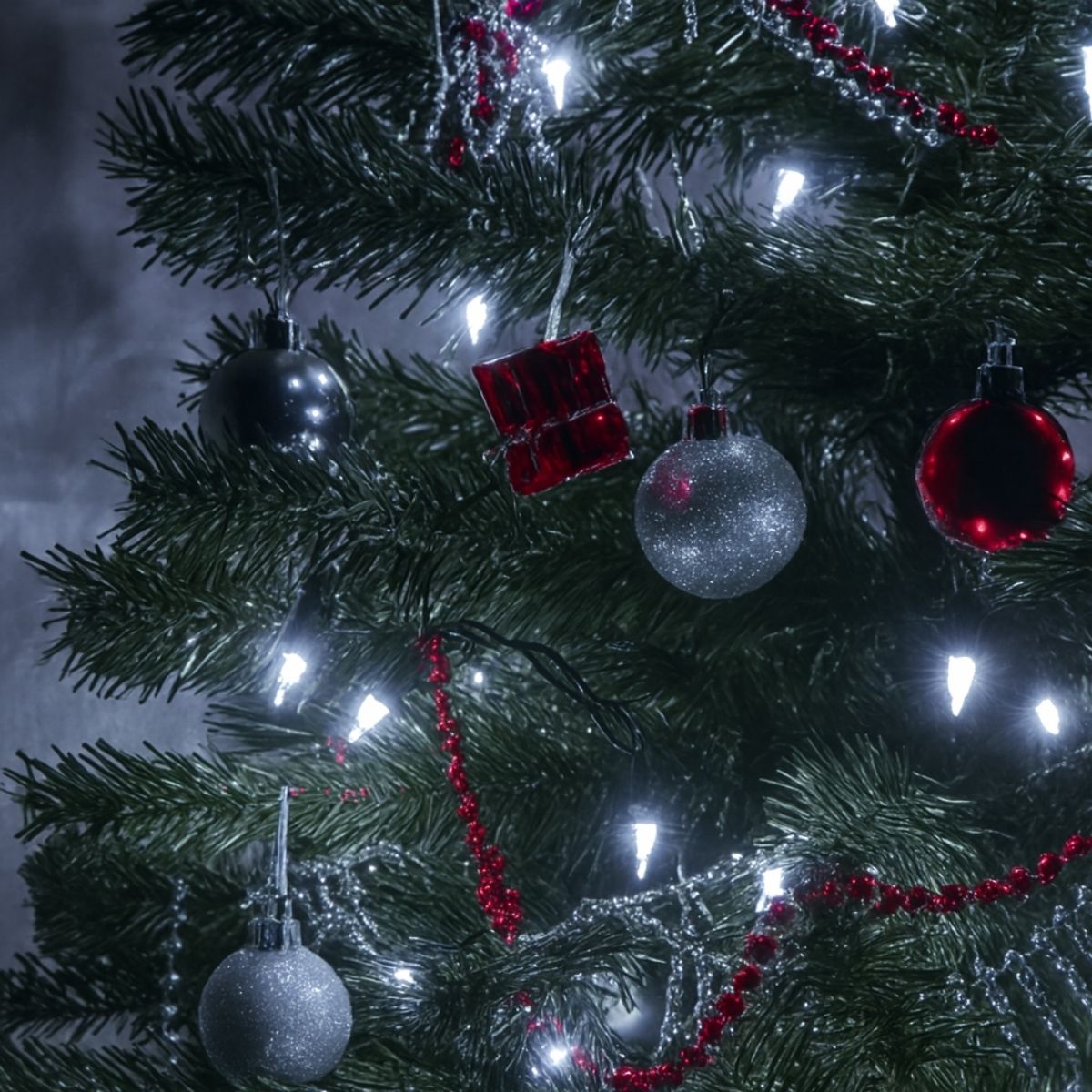 Cordão Pisca de Natal 100 Leds 10 metros Fio Transparente 8 Funções Decoração Para Árvores, Casa e Festas  LuvinCo