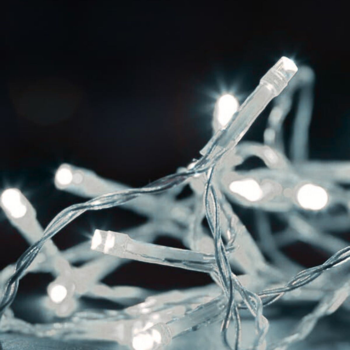 Cordão Pisca de Natal 100 Leds 10 metros Fio Transparente 8 Funções Decoração Para Árvores, Casa e Festas  LuvinCo