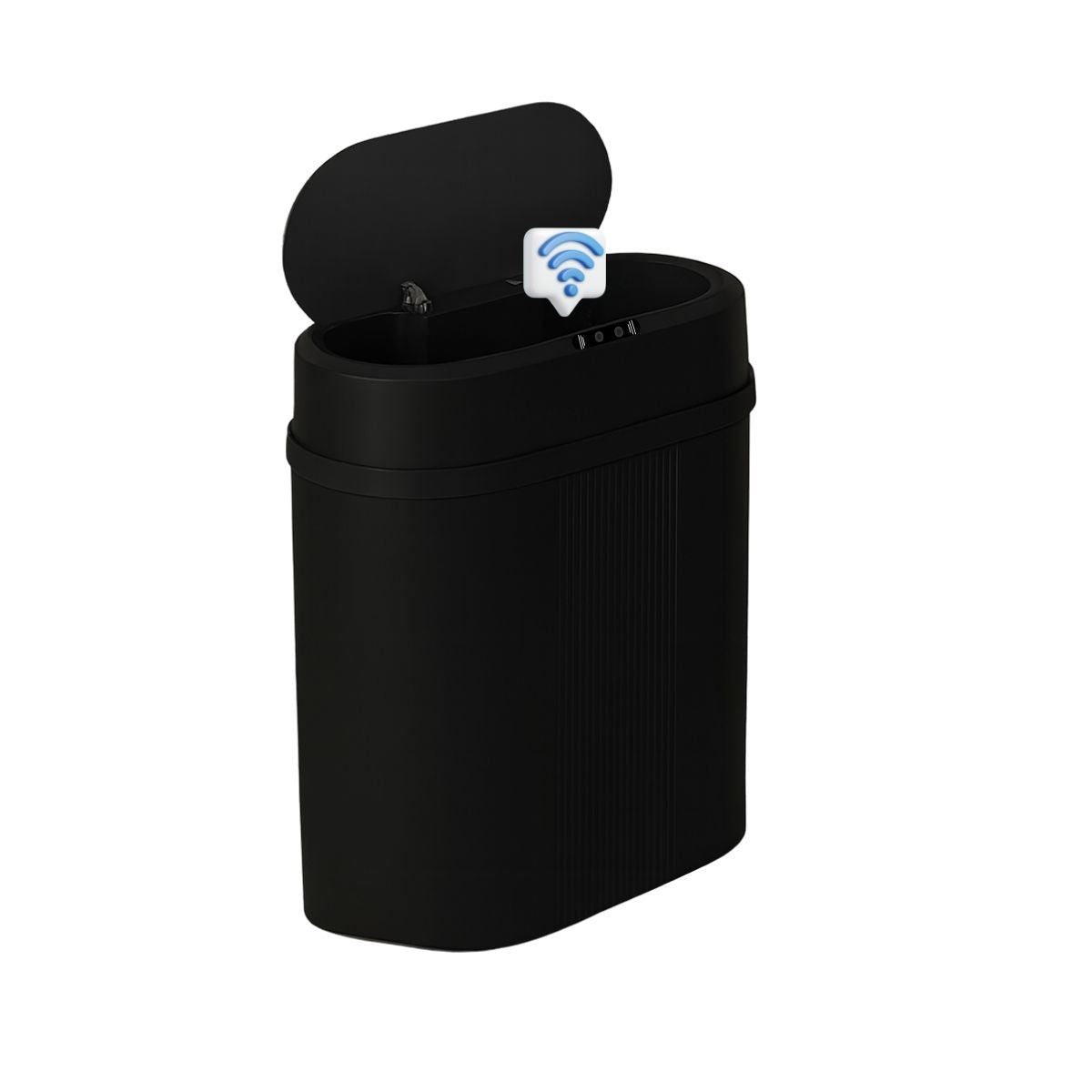 Lixeira Inteligente 12 Litros Grande Automática Sensor Inteligente Aproximação Anti-odor Abrir e Fechar Com Pilhas Recarregáveis E Carregador Luvinco