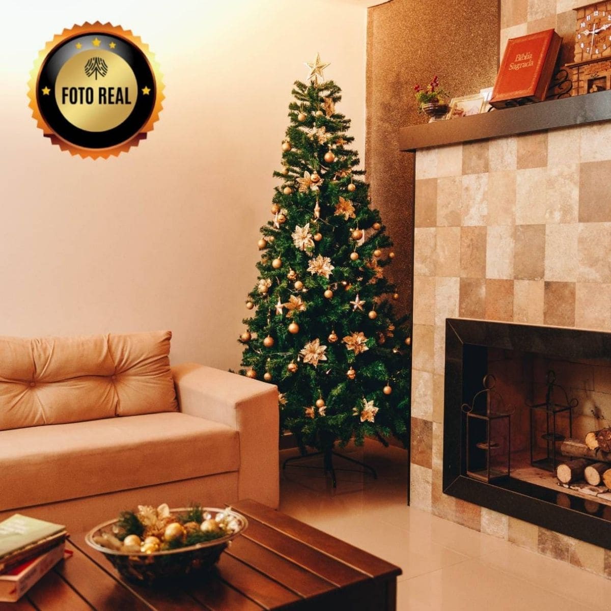 Árvore De Natal Pinheiro Canadense Luxo 3,00m 2500 Galhos Tradicional Verde Imperial Premium Grande Cheia Luvinco