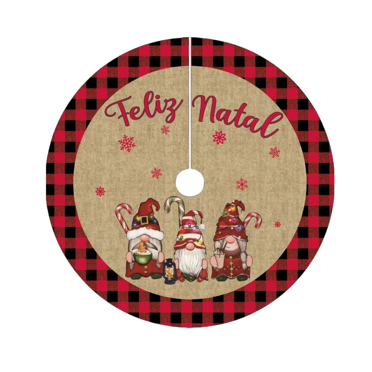 Saia Tapete Base Árvore De Natal Decoração Enfeite Natalino