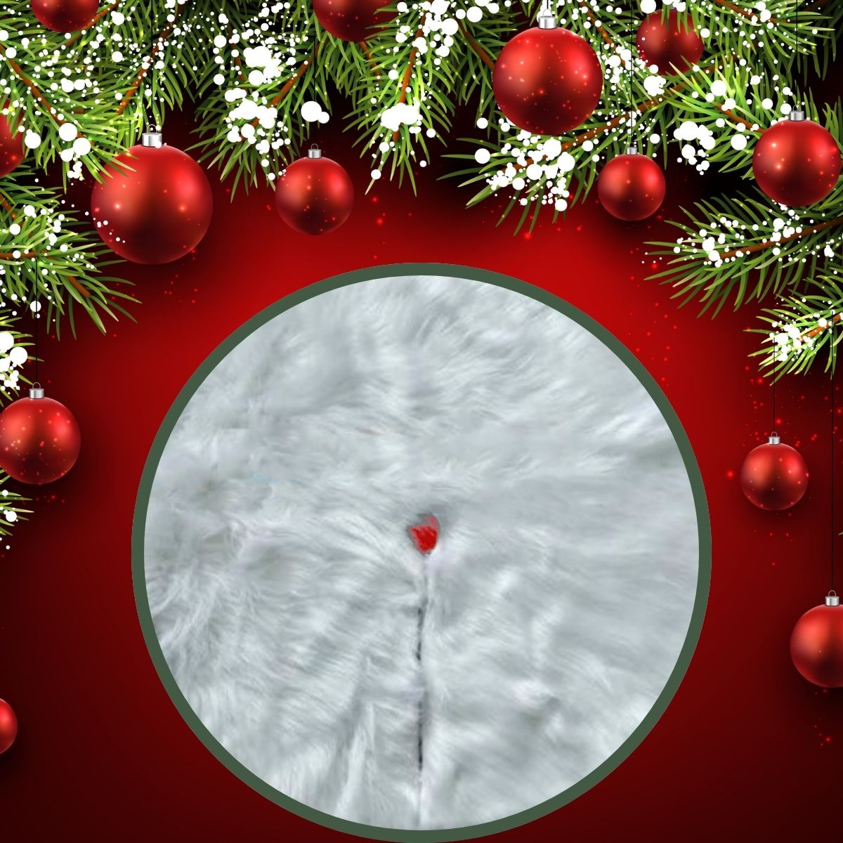 Saia Tapete Base Árvore De Natal Decoração Enfeite Natalino